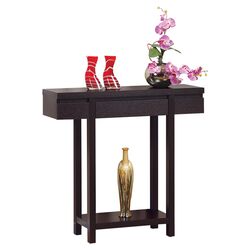 Logan Console Table in Red Cocoa