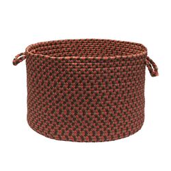 Tiburon Storage Basket in Rusted Rose