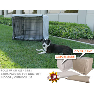 Animated Pet Petmate Pet Home Deluxe Dog Crate Cover and Pad Set
