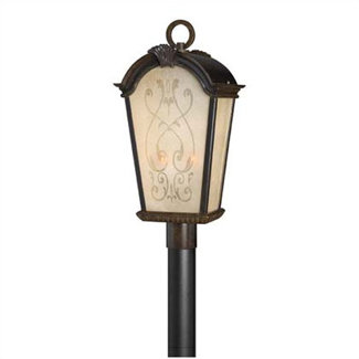 Hinkley Lighting Orleans  Outdoor Post Lantern in Regency Bronze