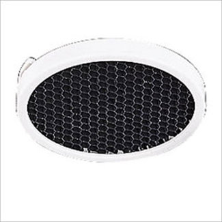 Sea Gull Lighting Ambiance LX Linear Track Lighting Disk Light  with Honey Comb Trim in White
