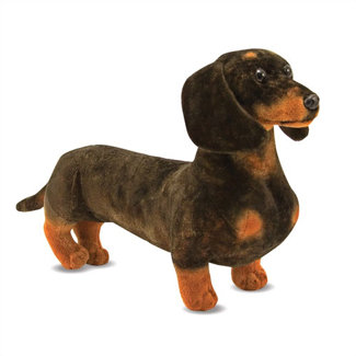 Melissa and Doug Dachshund Plush Stuffed Animal