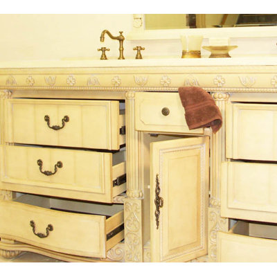 Global Treasures Oxford 60" Double Sink Vanity