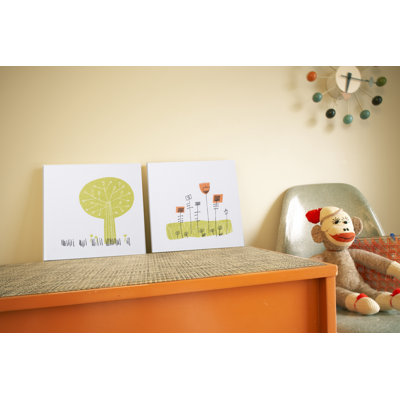 threesheets2thewind Blossom Tree Textile Wall Print