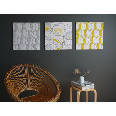 threesheets2thewind Prairie Grass Textile Wall Print