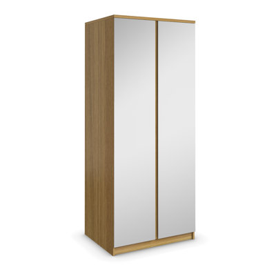 Urbane Designs Hadlee Bedroom 2 Door Mirrored Wardrobe