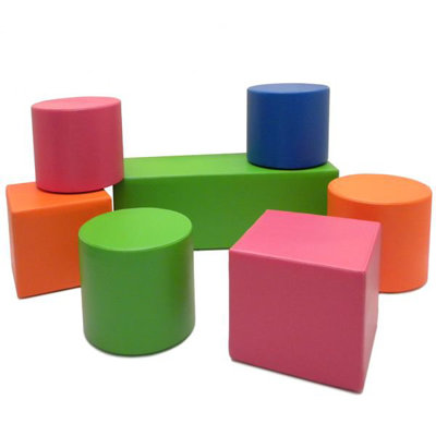 La-Fete Playful Bolds Vinyl Bench