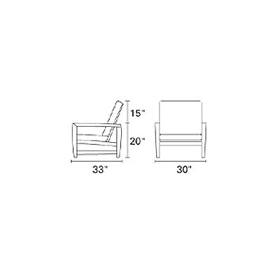 Kingsley Bate Amalfi Lounge Seating Group with Cushions