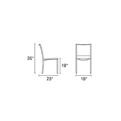 Kingsley Bate Tiburon Dining Side Chair
