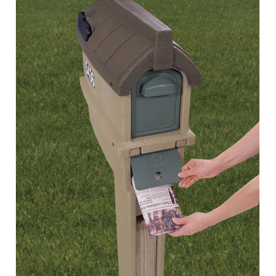 Step2 Timberline Plus Post Mounted Mailbox