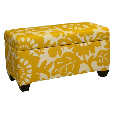 Skyline Furniture Gerber Cotton Storage Ottoman