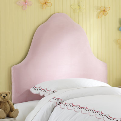 Skyline Furniture High Arc Micro-Suede Upholstered Headboard