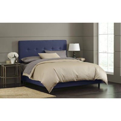 Skyline Furniture Button  Panel Bed