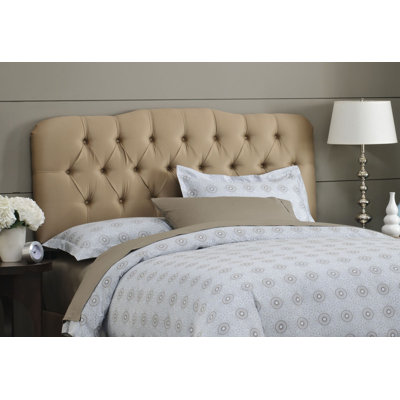 Skyline Furniture Tufted Arch Upholstered Headboard