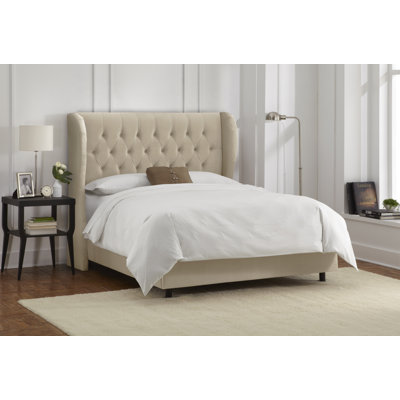 Skyline Furniture Wingback Bed