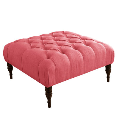 Skyline Furniture Tufted Fabric Cocktail Ottoman