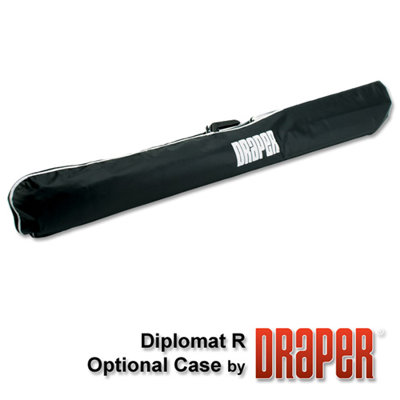 Draper Matte White Diplomat / R Portable Screen - 96" x 96" diagonal AV Format
