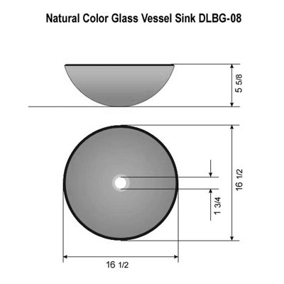 Dreamline Modern Glass 23" Clear Simplicity Corner Vanity