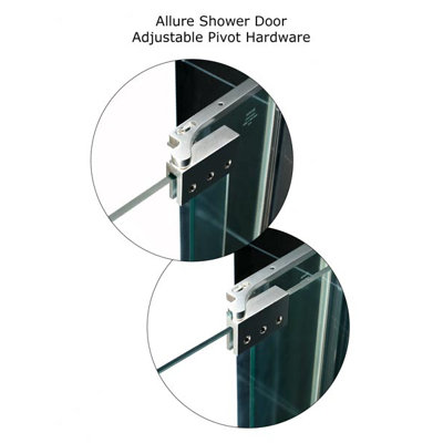 Dreamline Allure Frameless Pivot Shower Door