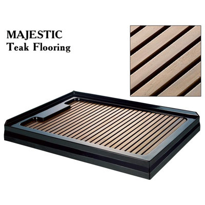 Dreamline Majestic Pivot Door Steam Shower Enclosure with Majestic Base
