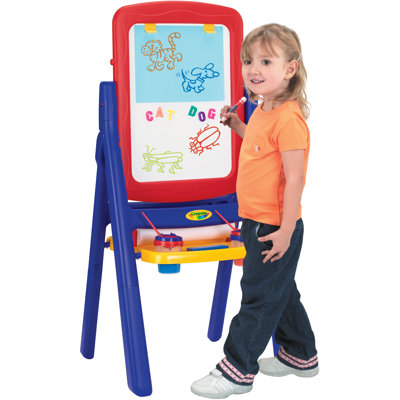 Grow 'n Up Crayola Qwikflip 2-Sided Easel