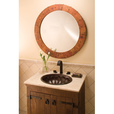 Native Trails, Inc. Calabash Hand Hammered Copper Bathroom Sink