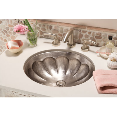Native Trails, Inc. Calabash Hand Hammered Copper Bathroom Sink