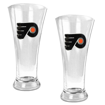 Great American Products NHL 2 Pieces 16oz Pilsner Glass Set