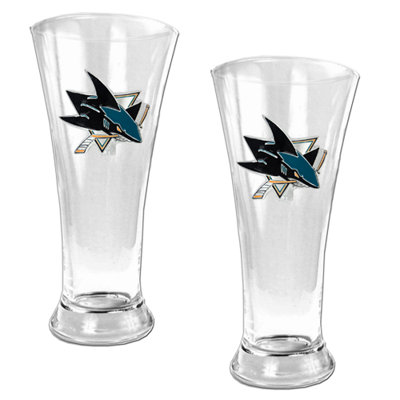 Great American Products NHL 2 Pieces 16oz Pilsner Glass Set