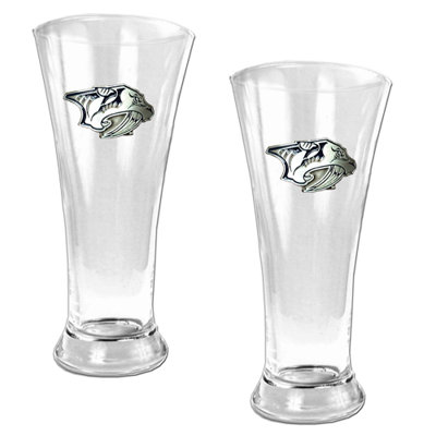 Great American Products NHL 2 Pieces 16oz Pilsner Glass Set