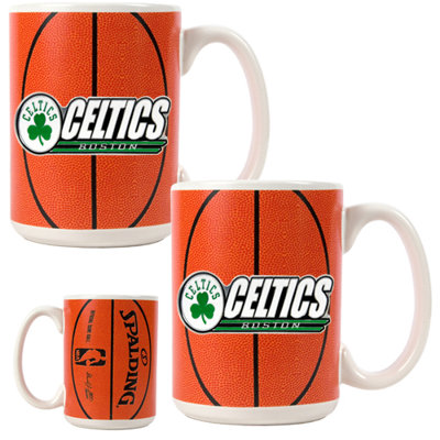 Great American Products NBA Gameball Coffee Mug (Set of 2)