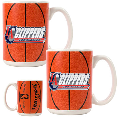 Great American Products NBA Gameball Coffee Mug (Set of 2)