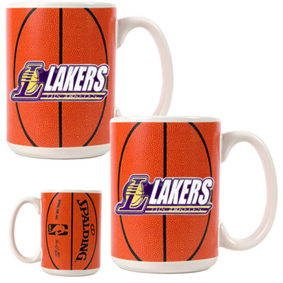 Great American Products NBA Gameball Coffee Mug (Set of 2)