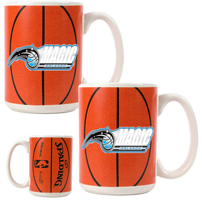 Great American Products NBA Gameball Coffee Mug (Set of 2)