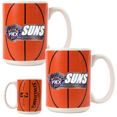 Great American Products NBA Gameball Coffee Mug (Set of 2)