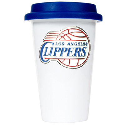 Great American Products NBA 12oz Double Wall Tumbler with Blue Lid