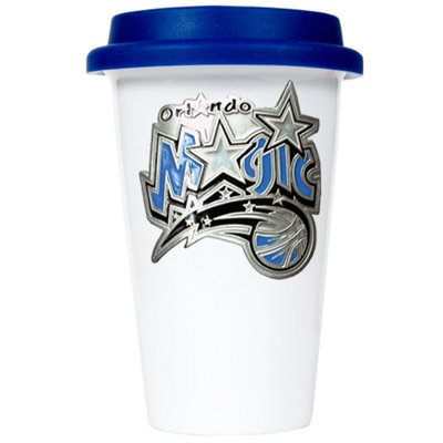 Great American Products NBA 12oz Double Wall Tumbler with Blue Lid