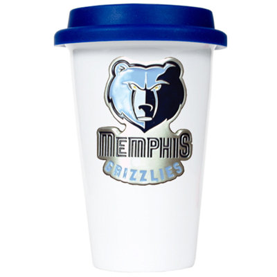 Great American Products NBA 12oz Double Wall Tumbler with Blue Lid