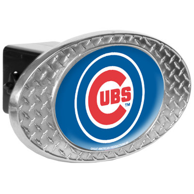 Great American Products MLB Metal Diamond Plate Trailer Hitch Cover
