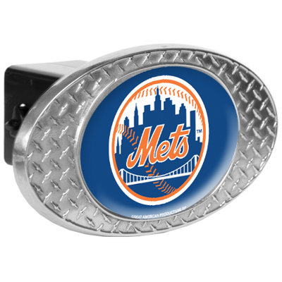 Great American Products MLB Metal Diamond Plate Trailer Hitch Cover