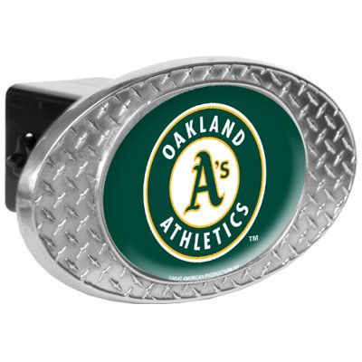 Great American Products MLB Metal Diamond Plate Trailer Hitch Cover