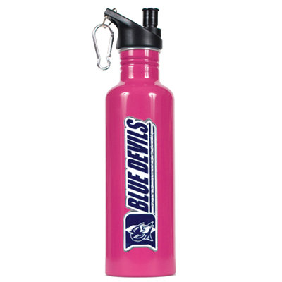 Great American Products NCAA 26oz Stainless Steel Water Bottle with Pop-up Spout in Pink