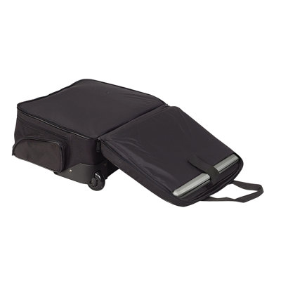 Goodhope Bags Travelwell Scan Express Wheeled Computer Briefcase in Black