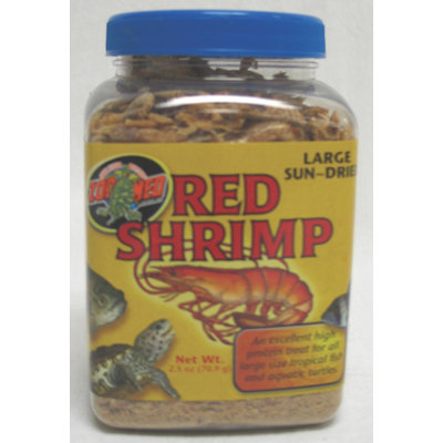 Zoo Med Large Sun-Dried Red Shrimp Food
