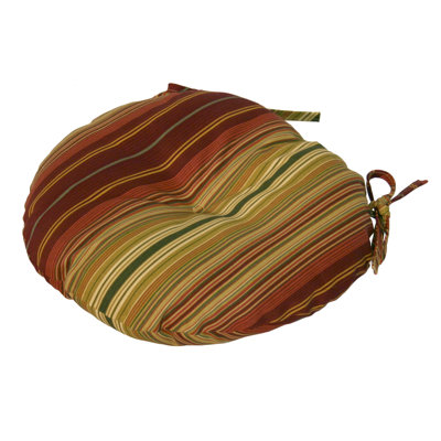 Greendale Home Fashions Bistro Chair Round Outdoor Cushion