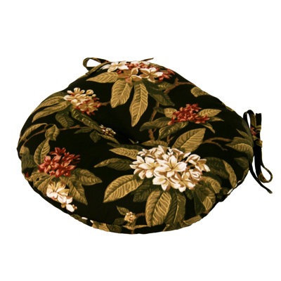 Greendale Home Fashions Bistro Chair Round Outdoor Cushion