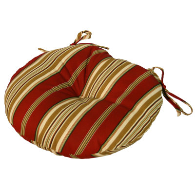 Greendale Home Fashions Bistro Chair Round Outdoor Cushion