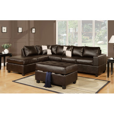 Poundex Bobkona Modular Sectional