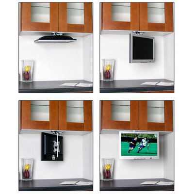 Premier Mounts Flip-Down Mount for 10"- 24" LCD Monitor