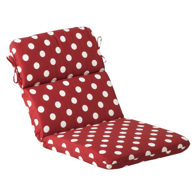 Pillow Perfect Outdoor Rounded Chair Cushion